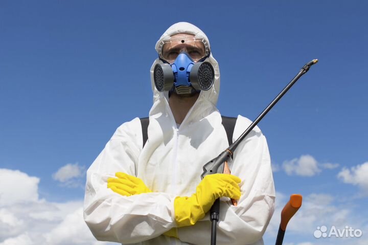 Обработка от тараканов,клопов мокриц блох и др