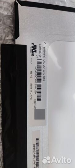 Матрица LM156LF2F01 на запчасти