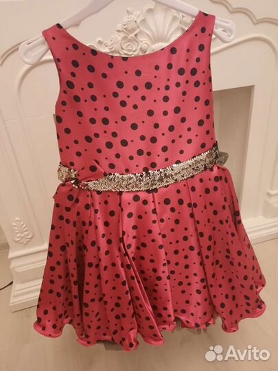 Платье для девочки в стиле стиляги116- 122