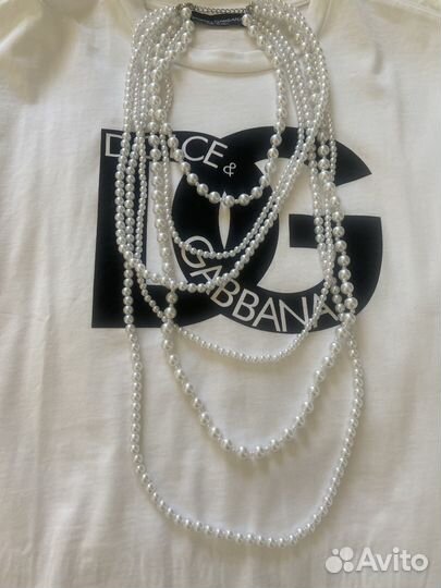 Колье жемчуг Poison drop