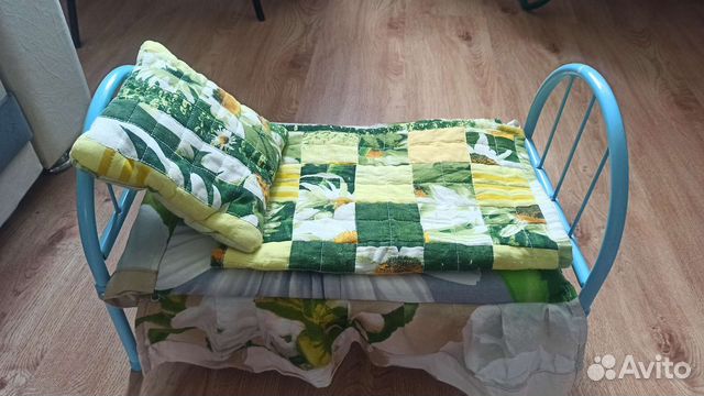Кроватка и переноска для кукол