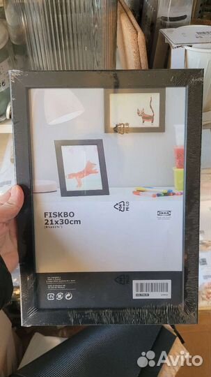 Фиксбу рамка для фото IKEA 21x30