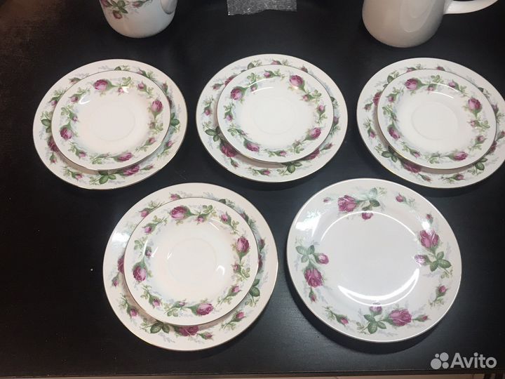 Чайный сервиз Jlmenau с розами(Германия)