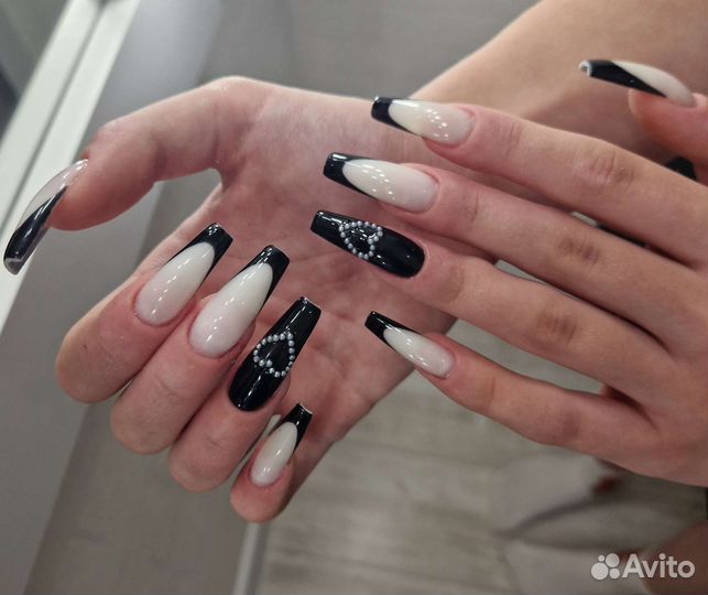 Наращивание ногтей всё включено