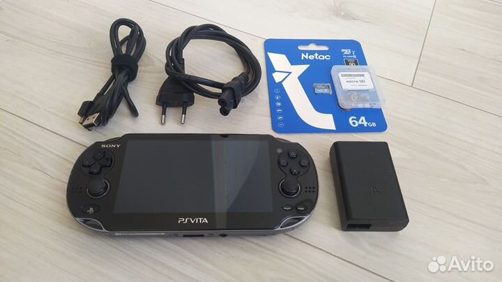 Sony PS Vita 64gb (40 игр)