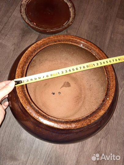 Горшок керамический напольный большой