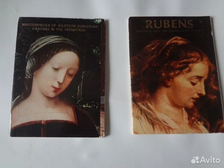 Набор открыток СССР Рубенс,шедевры живописи в эрм