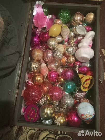 Елочные игрушки СССР