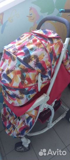 Детские санки коляска