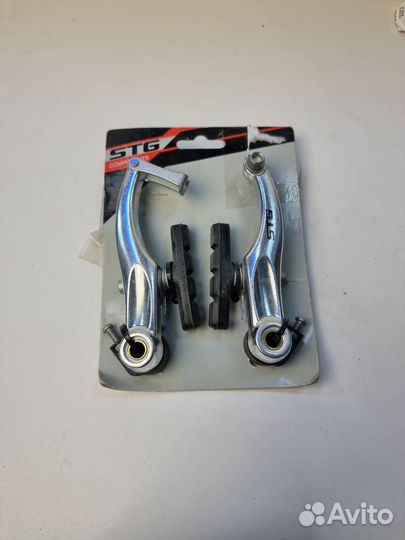 Тормоз v-brake STG HJ-612AD7-SI (в компл. входит: