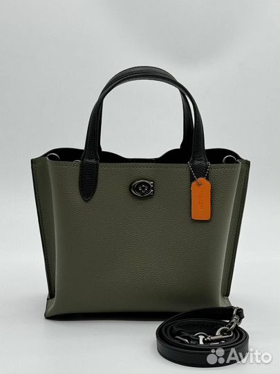 Сумка Coach Willow Tote из натуральной кожи