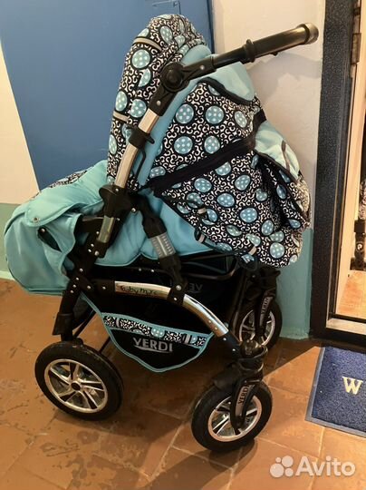 Коляска 2 в 1 verdi baby mers