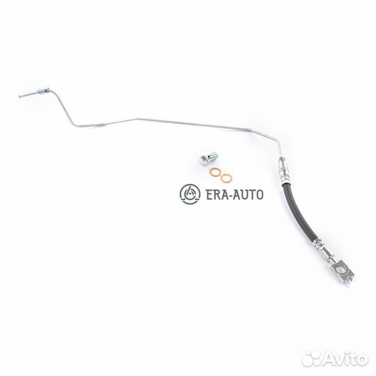 Ganz GIJ17019 Шланг тормозной задний L audi A6(C5) /Passat B5 all 96-05 /L184mm ganz GIJ17019