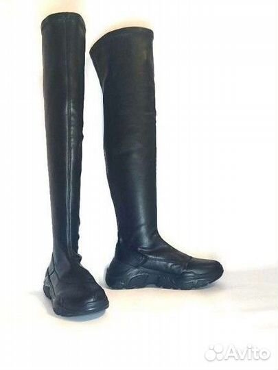 Новые женские сапоги ботфорты Tendance