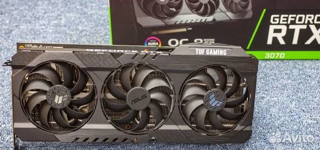 Топ Asus TUF Gaming 3070 8GB Новое сост Коробка