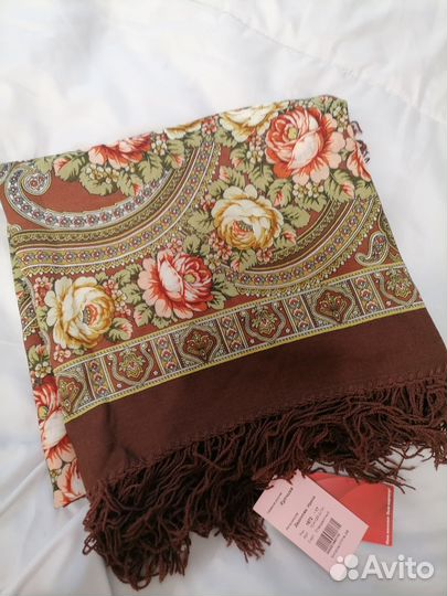 Павлопосадский платок 125*125