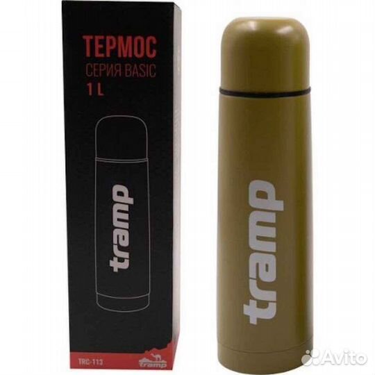 Термос Tramp Basic TRC-113 1л хаки