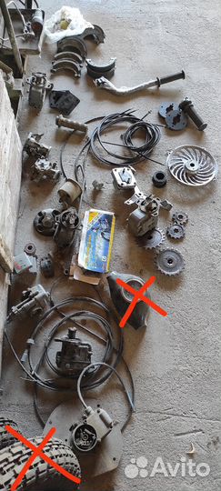 Запчасти для мотороллера муравей