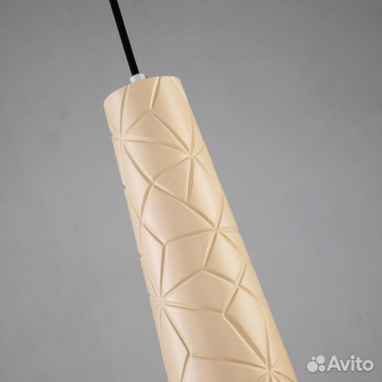 Люстра гипс и металл в прихожую современная