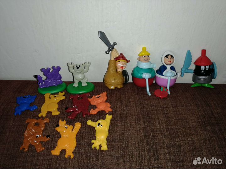 Киндер игрушки 3