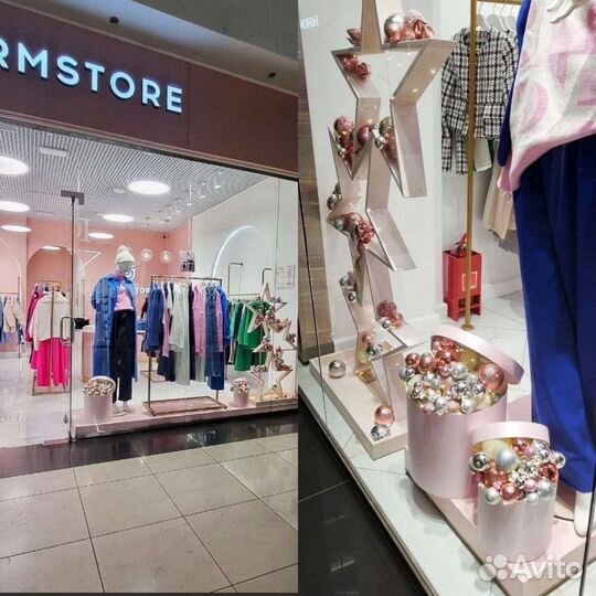 Оформление витрин, торгового зала, ресторанов