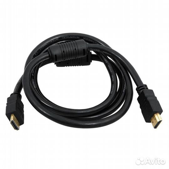 Шнур hdmi - hdmi gold 1М с фильтрами (PE bag) proc