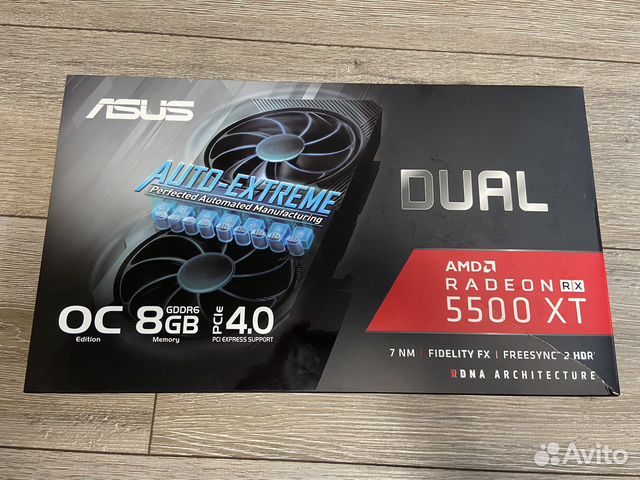 Видеокарта rx 5500 xt 8gb купить в Томске | Электроника | Авито
