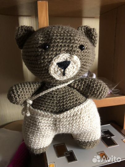 Вязаный мишутка