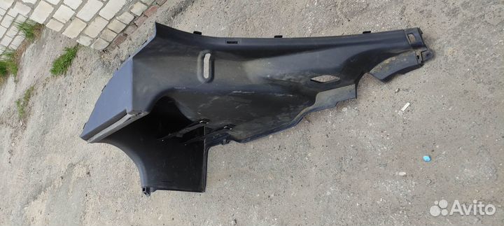 Обшивка багажника hyundai solaris 1