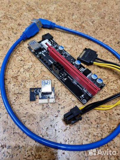 Райзер pci-e новый