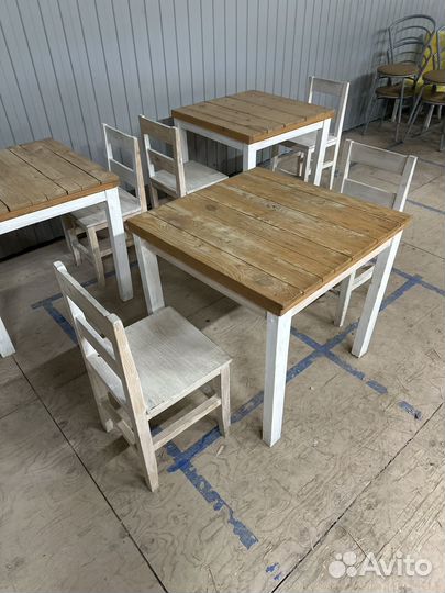 Столы и стулья бу