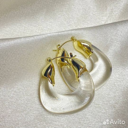 Серьги под Celine новые
