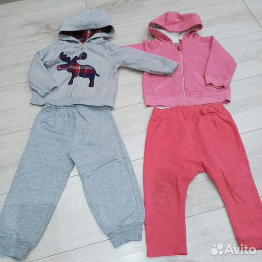 Вещи пакетом для двойняшек девочек фирменные