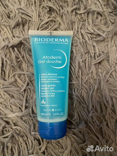 Ультра нежный гель для душа Bioderma Atoderm100ml