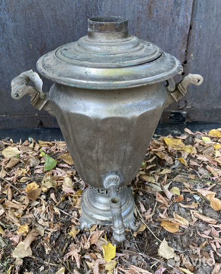 Самовар на дровах СССР рюмка