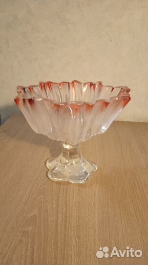 Конфетница хрусталь СССР