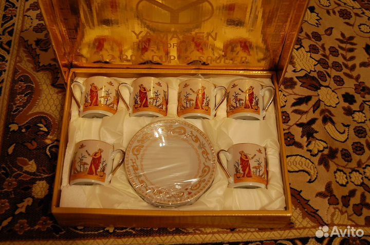 Кофейные чайные чашки фарфор Yamasen