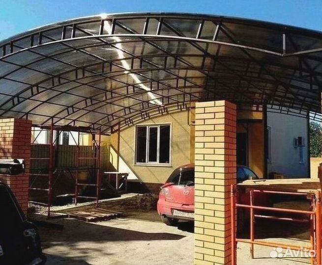 Навесы из поликарбоната