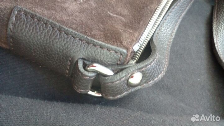 Сумка женская через плечо,натуральная замша