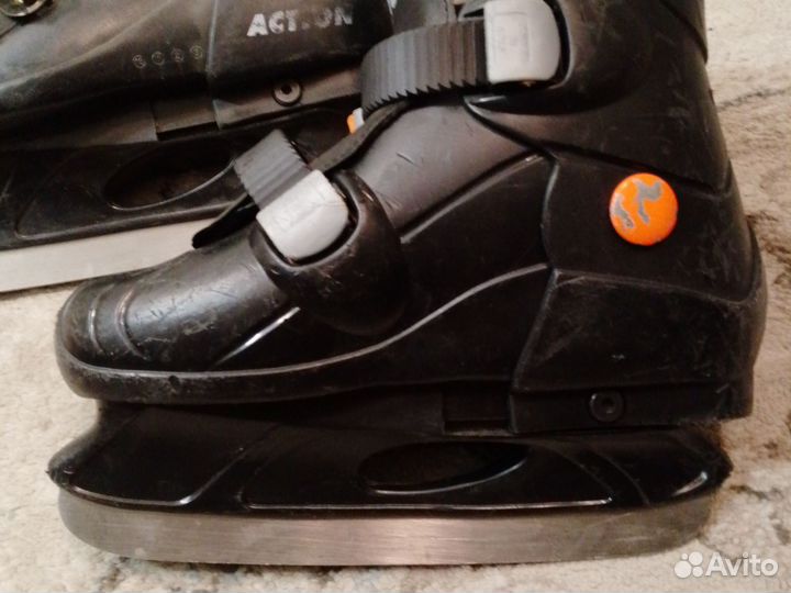 Коньки раздвижные 33 36