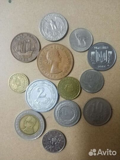 Продам монеты СССР россия старинные китай иностран