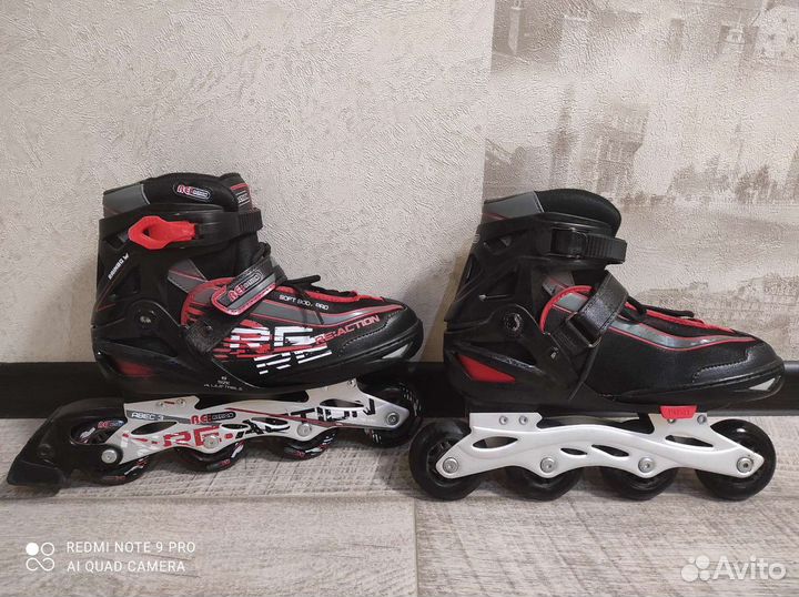 Ролики 36-41 новые (reaction)