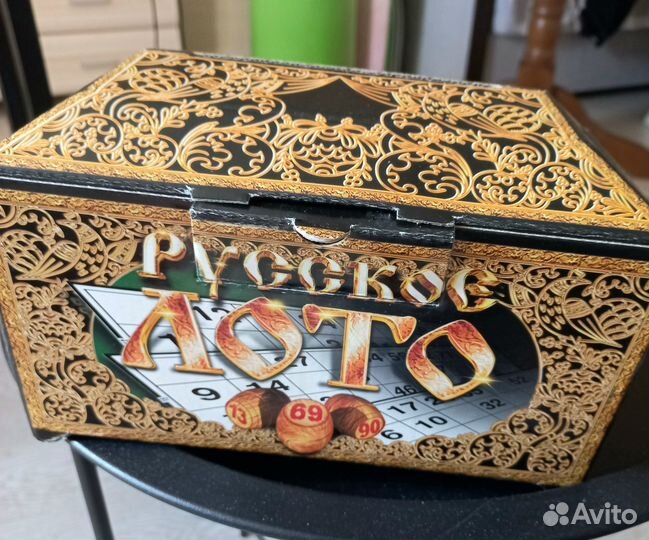 Игра настольная,Русское лото,новая