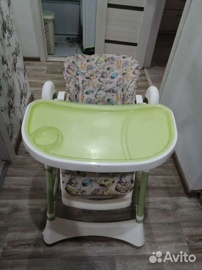 Стульчик для кормления happy baby