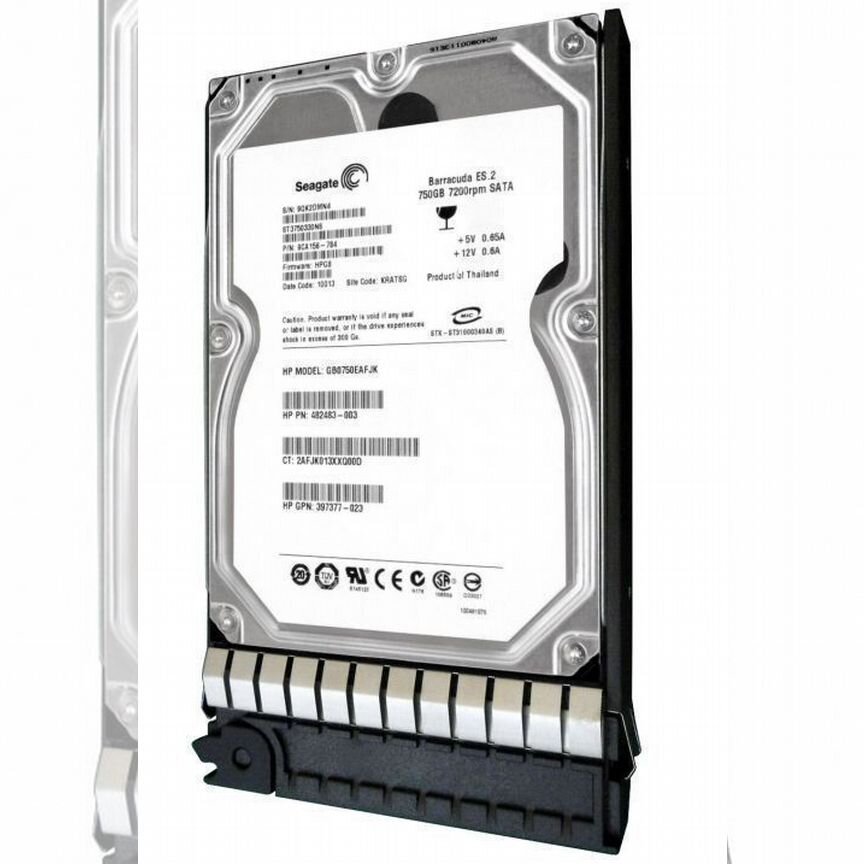 [397377-023] Жесткий Диск Hp Gb0750eafjk 750gb Sata2 3,5" Hdd 397377-023