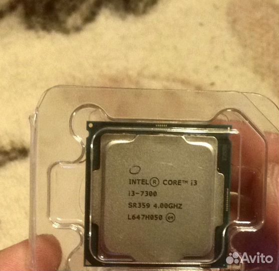 Процессор intel core i3 7300 lga 1151