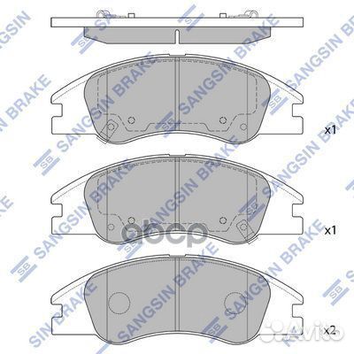 Колодки торм.дисковые Hi-Q KIA cerato 15 inch s