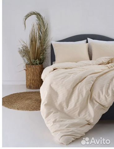 Белье постельное хлопок страйп сатин