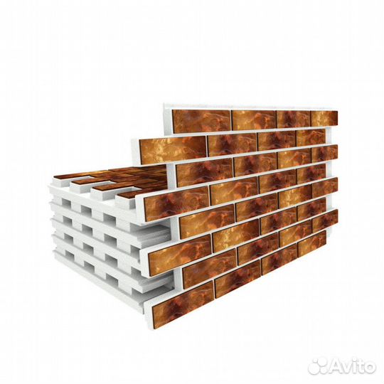 Термопанель фасадная клинкерная Rustico Dakota (96