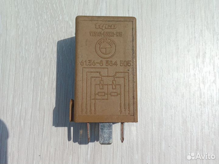 BMW E39 реле дворников